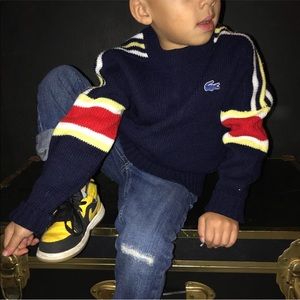 Kids Lacoste vintage sweater